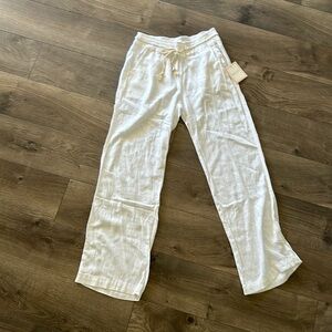 NWT linen beach pants